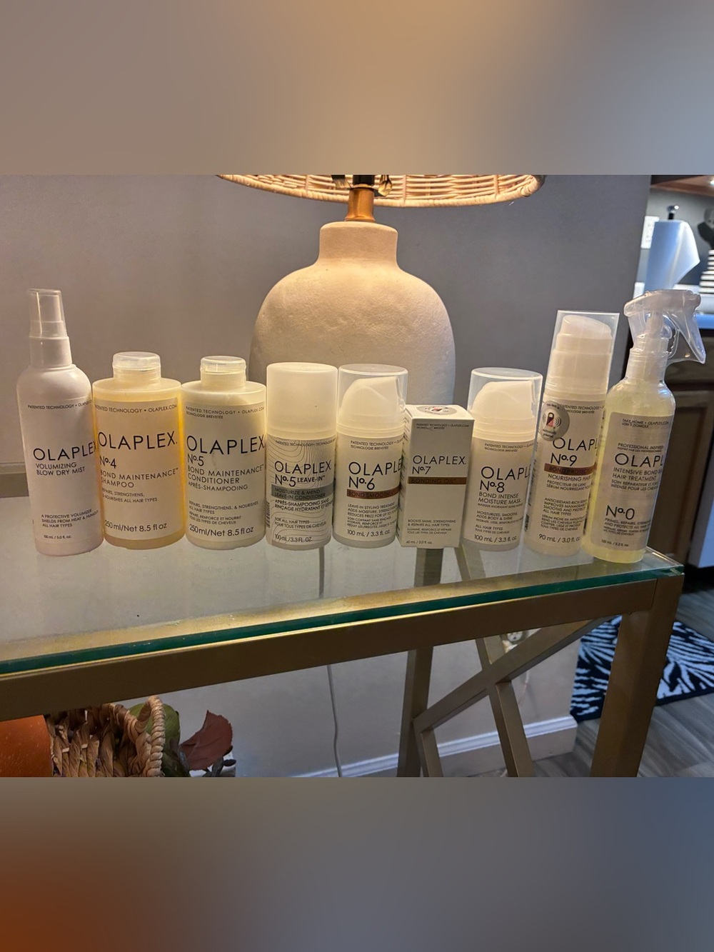 OLAPLEX 9-Piece Haircare Bundle No. 0-9 Brand New Unopened
